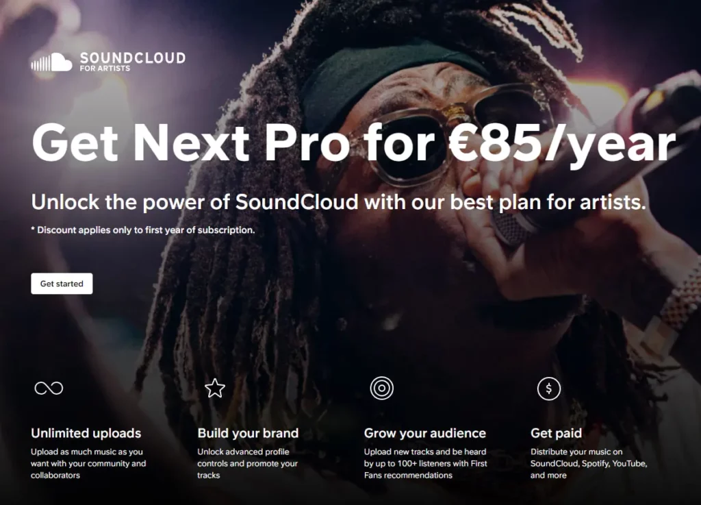 Get SoundCloud Next Pro
